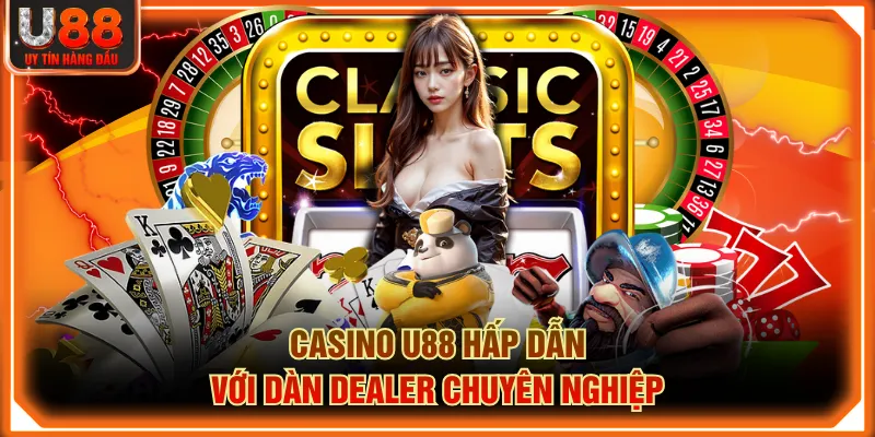 Casino U88 hấp dẫn với dàn Dealer chuyên nghiệp