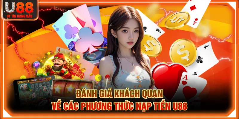 Đánh giá khách quan về các phương thức nạp tiền U88