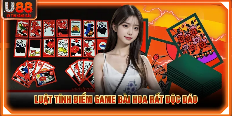 Luật tính điểm game Bài Hoa rất độc đáo