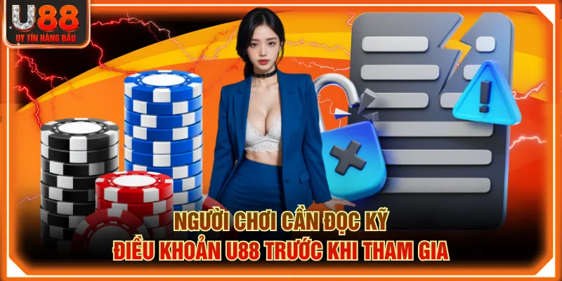 Người chơi cần đọc kỹ điều khoản U88 trước khi tham gia