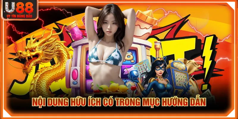 Nội dung hữu ích có trong mục hướng dẫn