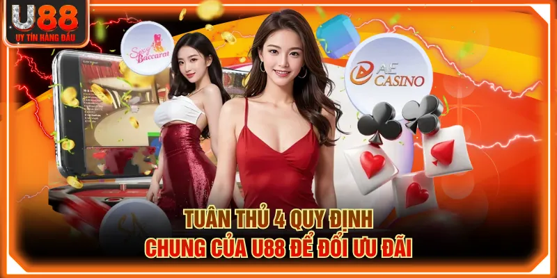 Tuân thủ 4 quy định chung của U88 để đổi ưu đãi