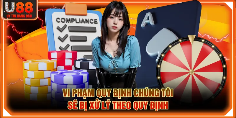 Vi phạm quy định chúng tôi sẽ bị xử lý theo quy định